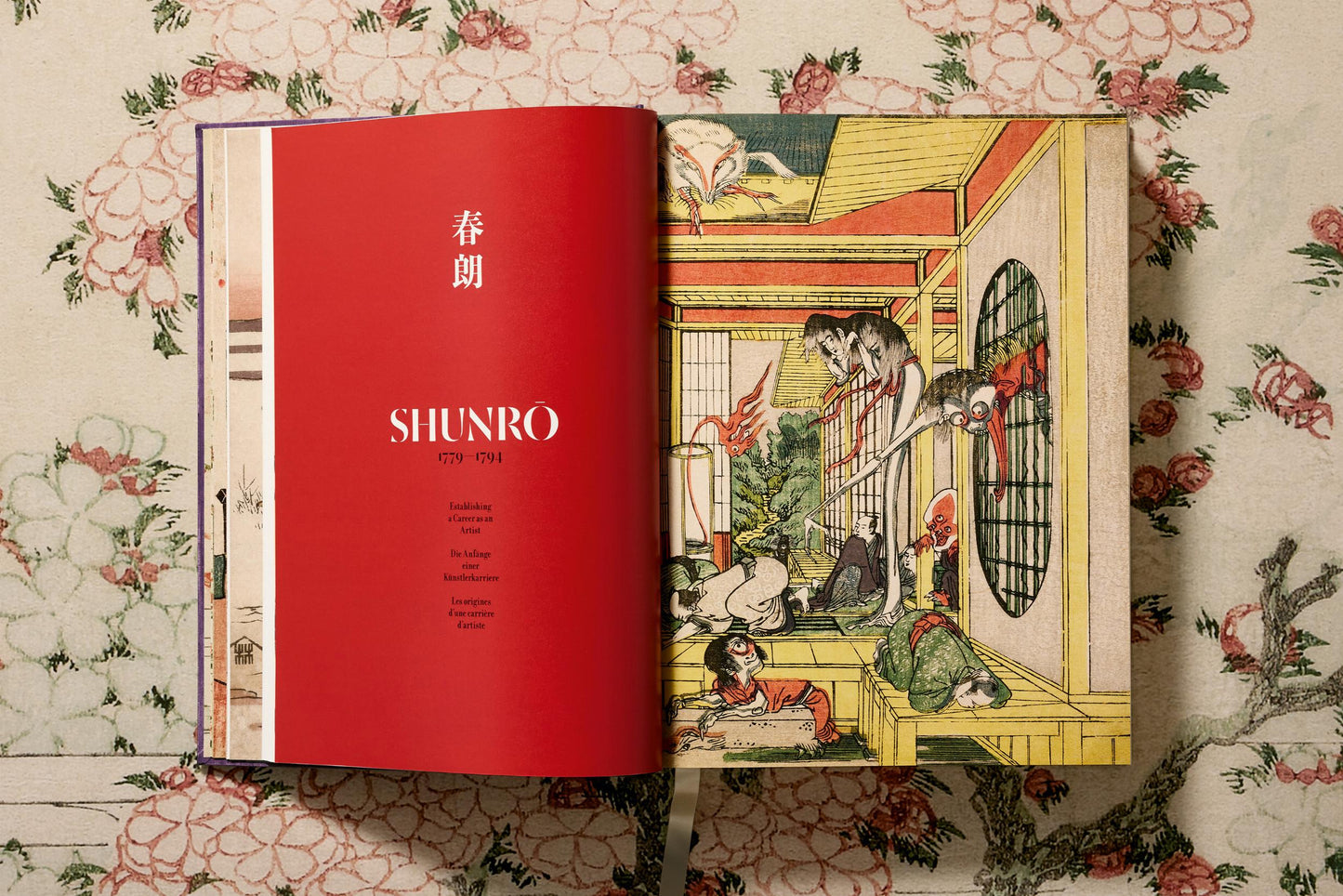 Hokusai (German, French, English) Book