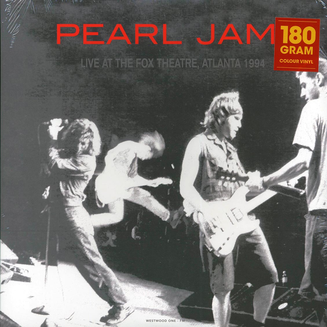 Pearl Jam Live At The Fox Theater, Atlanta 1994 180g orange Vinyl Record