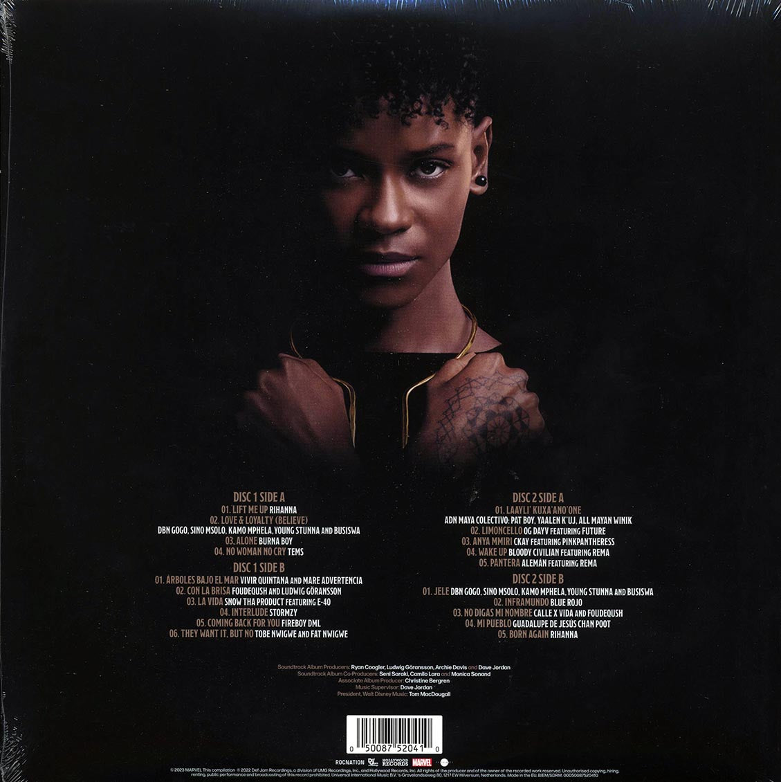 Rihanna, Burna Boy, Tems, Future, Etc. - Music From And Inspired By Black Panther: Wakanda Forever (2xLP) Vinyl Record