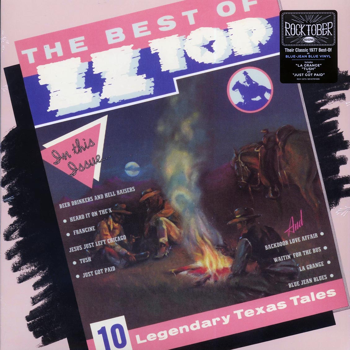 ZZ Top - The Best Of ZZ Top (blue vinyl) Vinyl Record