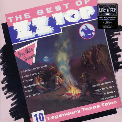 ZZ Top - The Best Of ZZ Top (blue vinyl) Vinyl Record