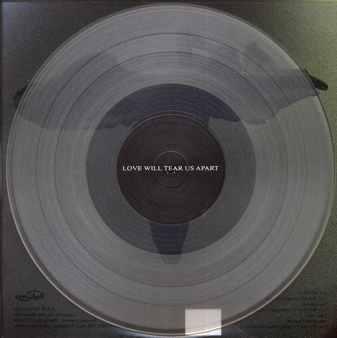 Joy Division - Love Will Tear Us Apart Vinyl Record