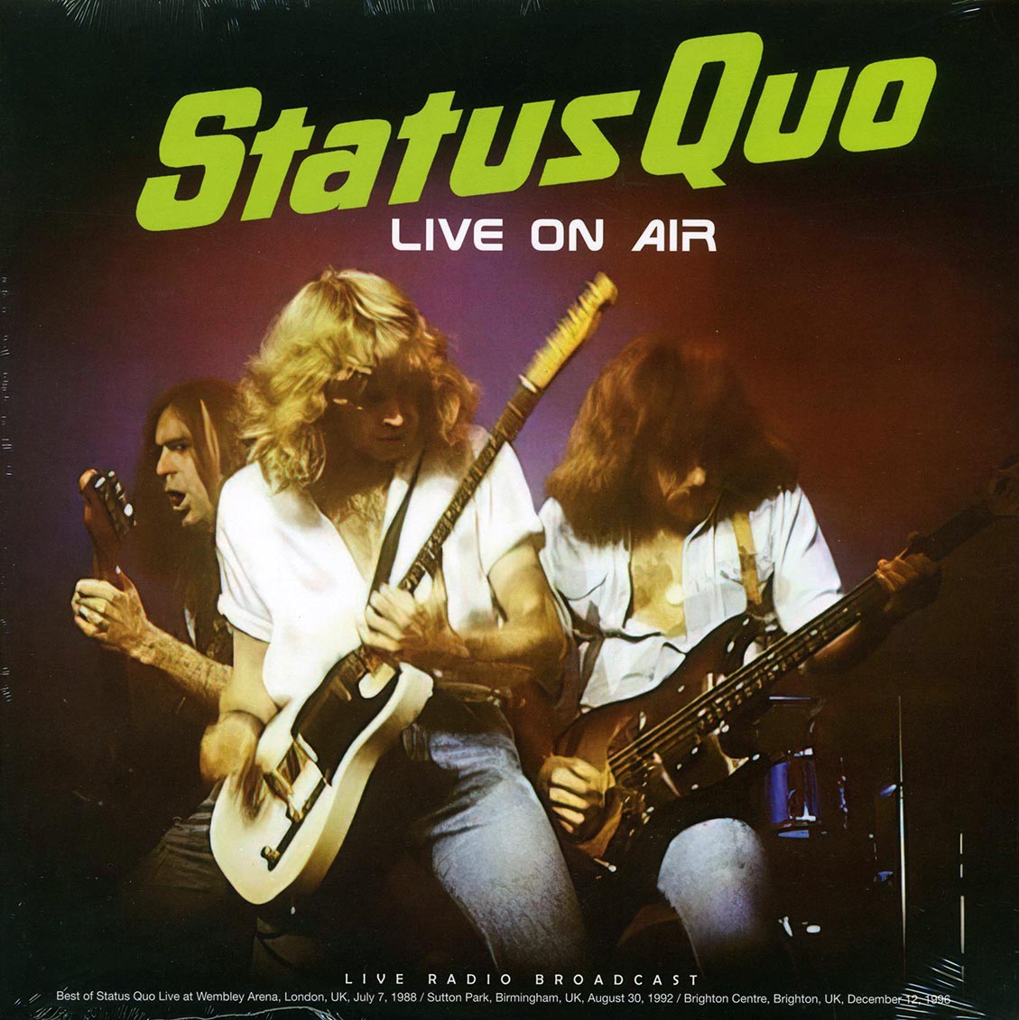 Status Quo - Live On Air Vinyl Record