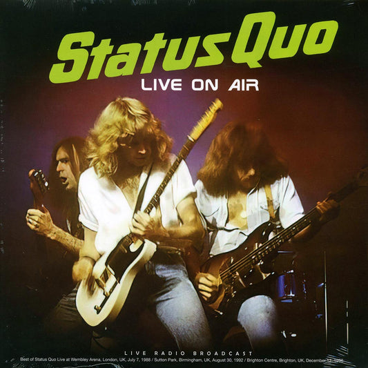 Status Quo Live On Air Vinyl Record