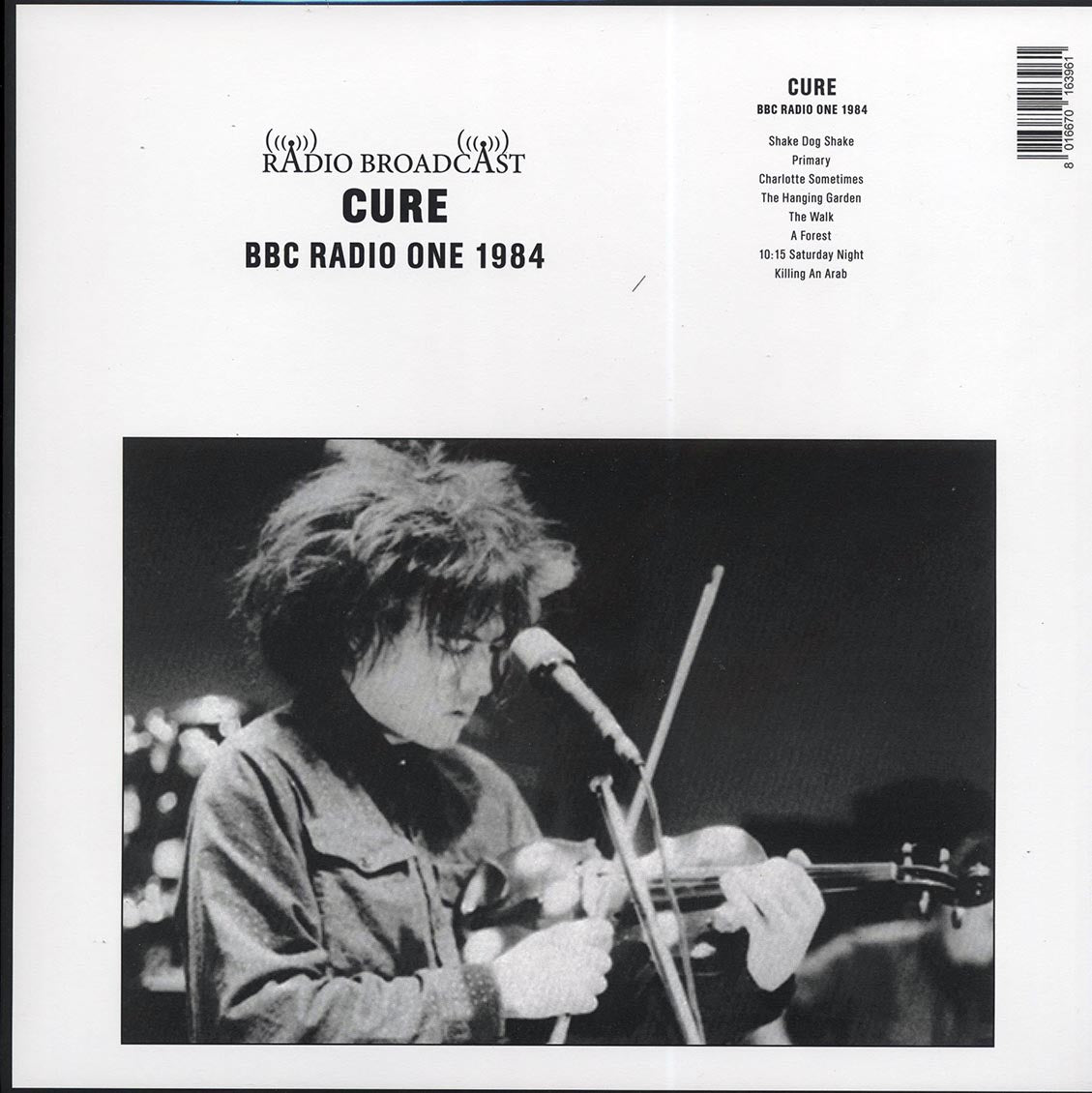 The Cure - BBC Radio One 1984 Vinyl Record