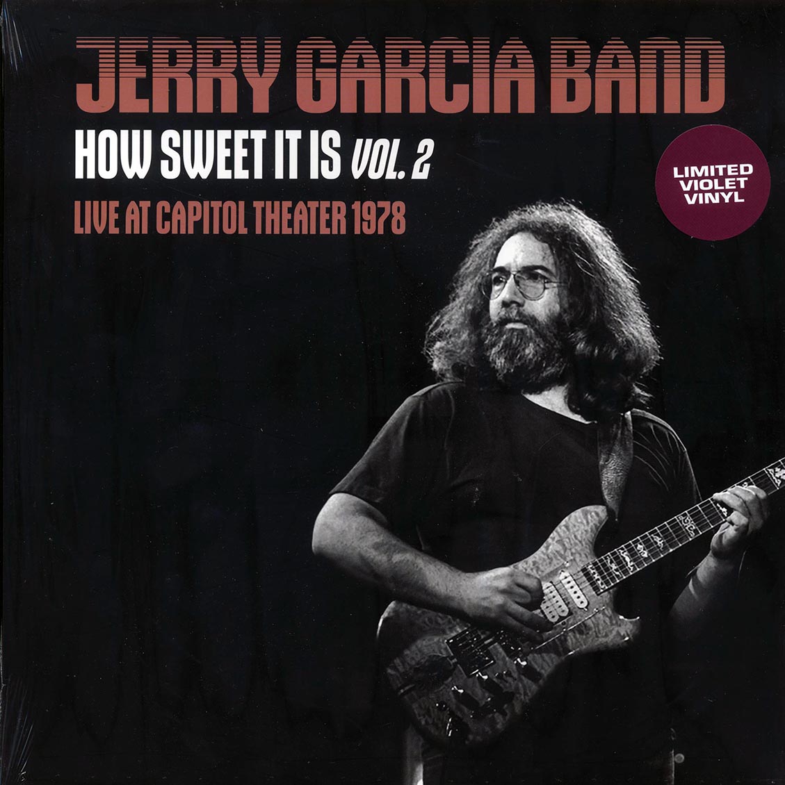 The Jerry Garcia Band How Sweet It Is Volume 2: Live At Capitol Theater 1978 violet Vinyl Record