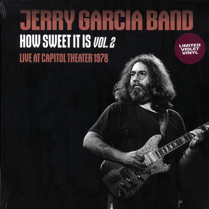 The Jerry Garcia Band How Sweet It Is Volume 2: Live At Capitol Theater 1978 violet Vinyl Record