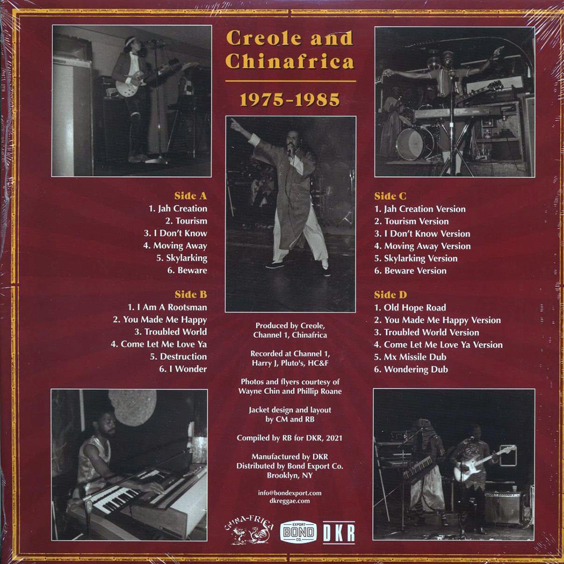 Creole, Chinafrica - Journey From Creation 1975-1985 (2xLP) Vinyl Record