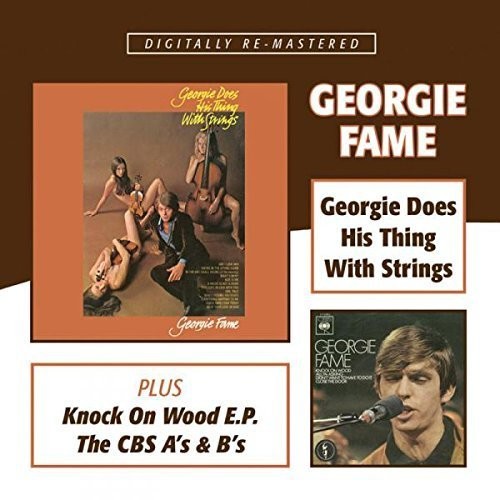 the album cover for Georgie Fame - Georgie Does His Thing With Strings