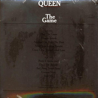 Queen The Game Vinyl Record
