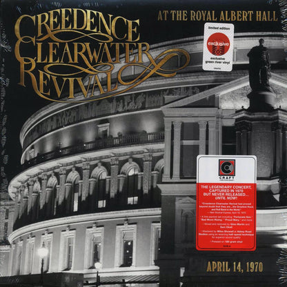 Creedence Clearwater Revival - At The Royal Albert Hall, April 14, 1970 (green vinyl) Vinyl Record