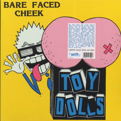 The Toy Dolls - Bare Faced Cheek (ltd. 500 copies made) (blue vinyl) Vinyl Record