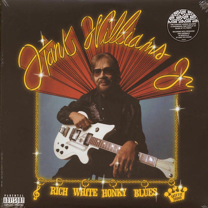 Hank Williams Jr. - Rich White Honky Blues Vinyl Record
