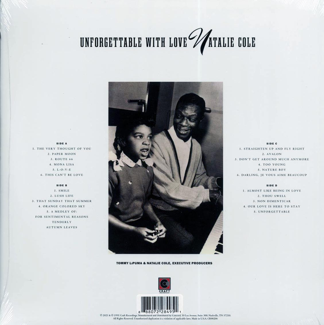 Natalie Cole - Unforgettable (2xLP) (pink vinyl) Vinyl Record