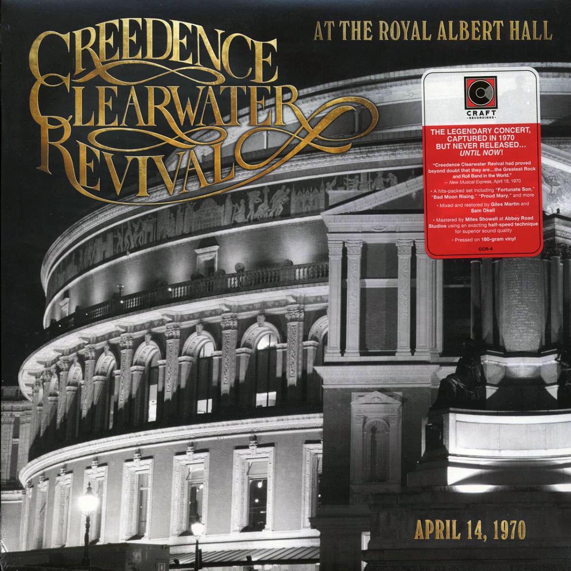 Creedence Clearwater Revival - At The Royal Albert Hall, April 14, 1970 (180g) Vinyl Record