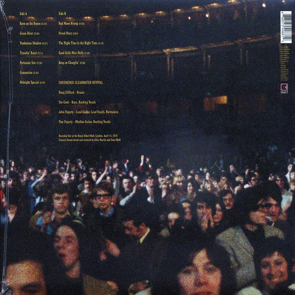 Creedence Clearwater Revival At The Royal Albert Hall, April 14, 1970 Vinyl Record