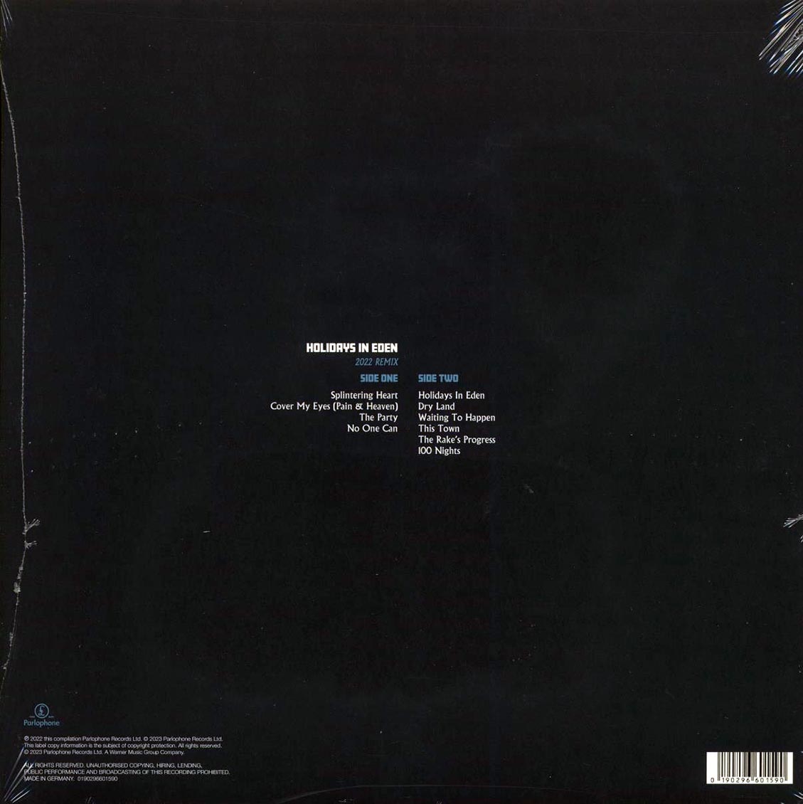 Marillion - Holidays In Eden Vinyl Record