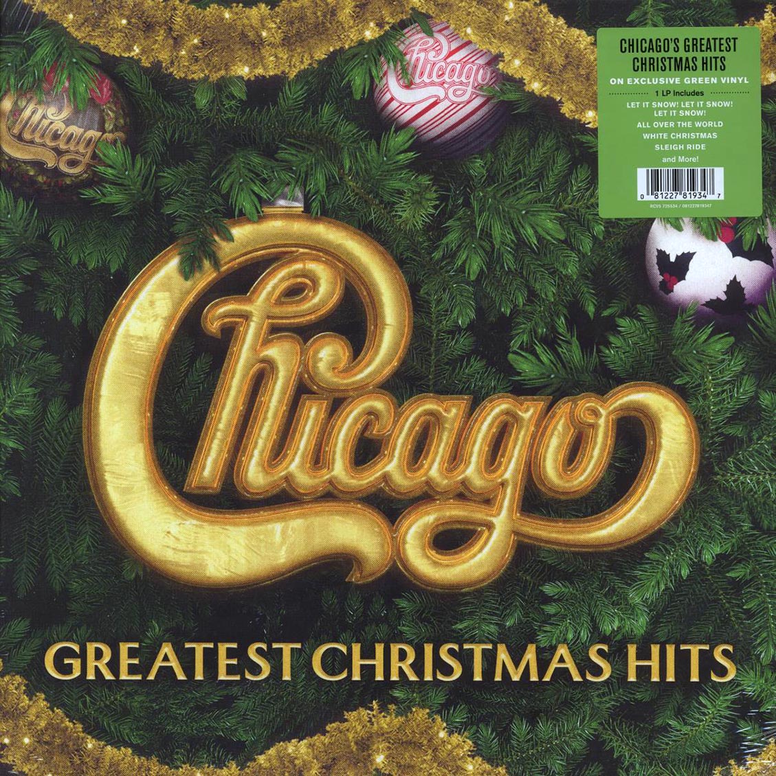 Chicago - Greatest Christmas Hits (ltd. ed.) (green vinyl) Vinyl Record