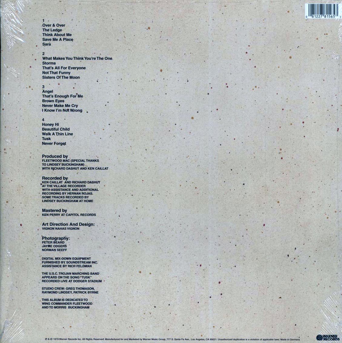 Fleetwood Mac - Tusk (ltd. ed.) (2xLP) (green vinyl) Vinyl Record