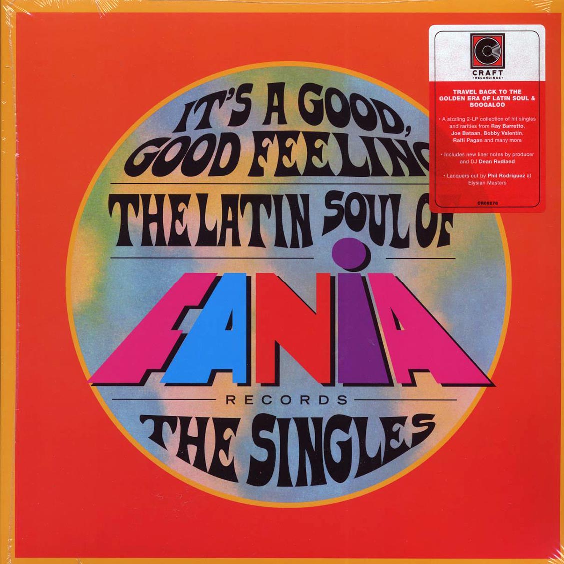 Ray Barretto, Joe Bataan, Bobby Valentin, Raffi Pagan, The Latinaires, Etc. - It's A Good, Good Feeling: The Latin Soul Of Fania Records The Singles (28 tracks) (2xLP) Vinyl Record