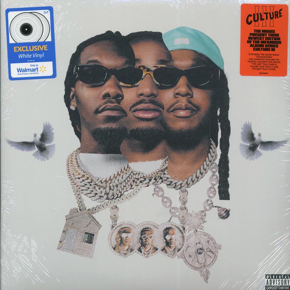 Migos - Culture III (ltd. ed.) (2xLP) (white vinyl) Vinyl Record
