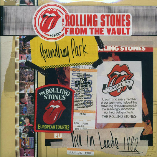 The Rolling Stones From The Vault: Live In Leeds 1982 25 tracks 3xLP incl. DVD Vinyl Record