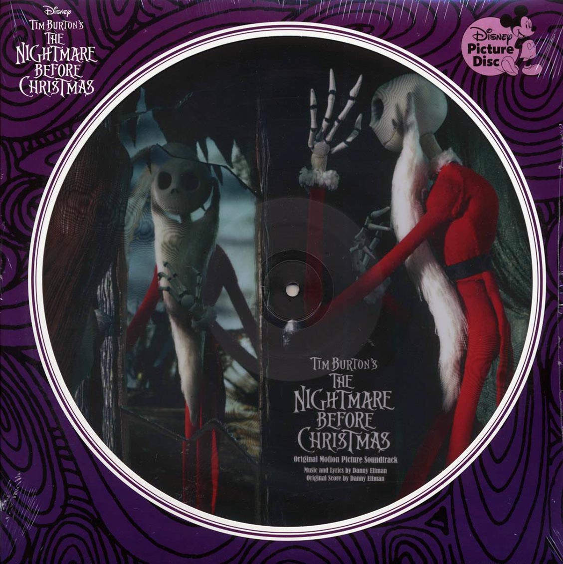 Danny Elfman - Tim Burton's The Nightmare Before Christmas (Original Motion Picture Soundtrack) (ltd. ed.) (2xLP) (picture disc) Vinyl Record