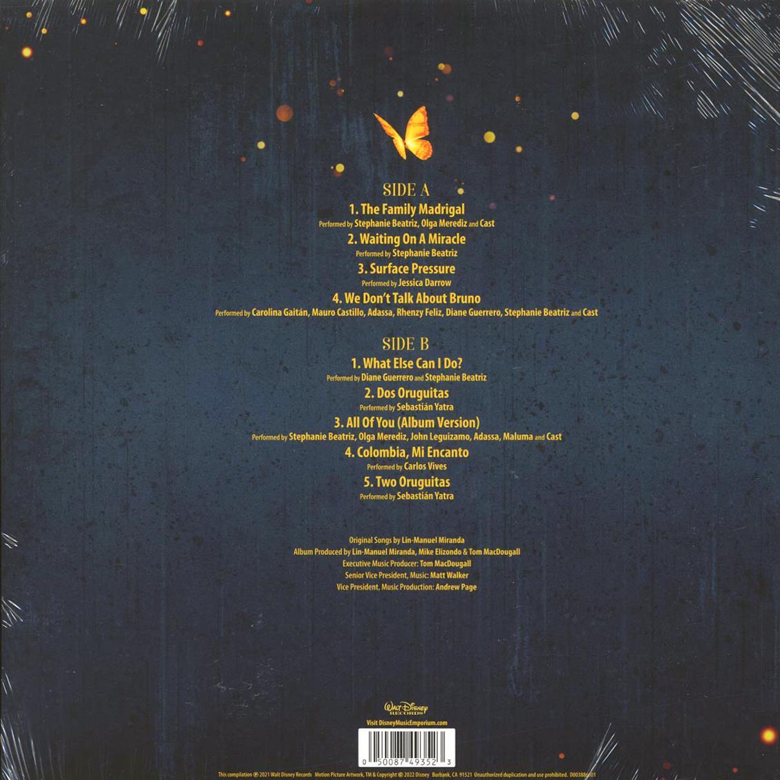 Various - Encanto: Original Songs By Lin-Manuel Miranda (Disney) (ltd. ed.) (green vinyl) Vinyl Record