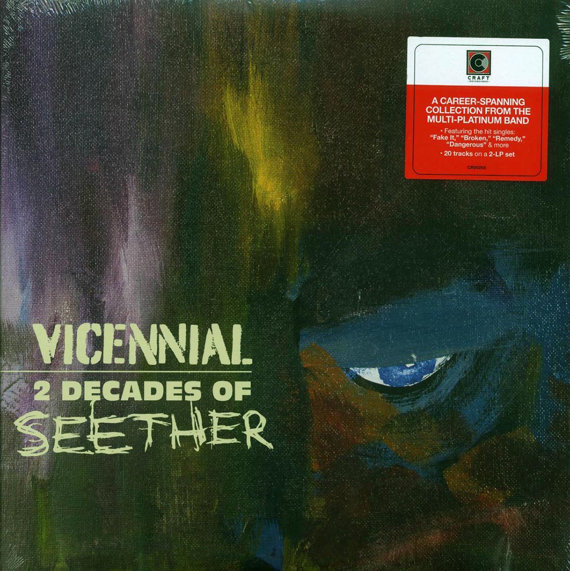 Seether Vicennial: 2 Decades Of Seether 2xLP Vinyl Record