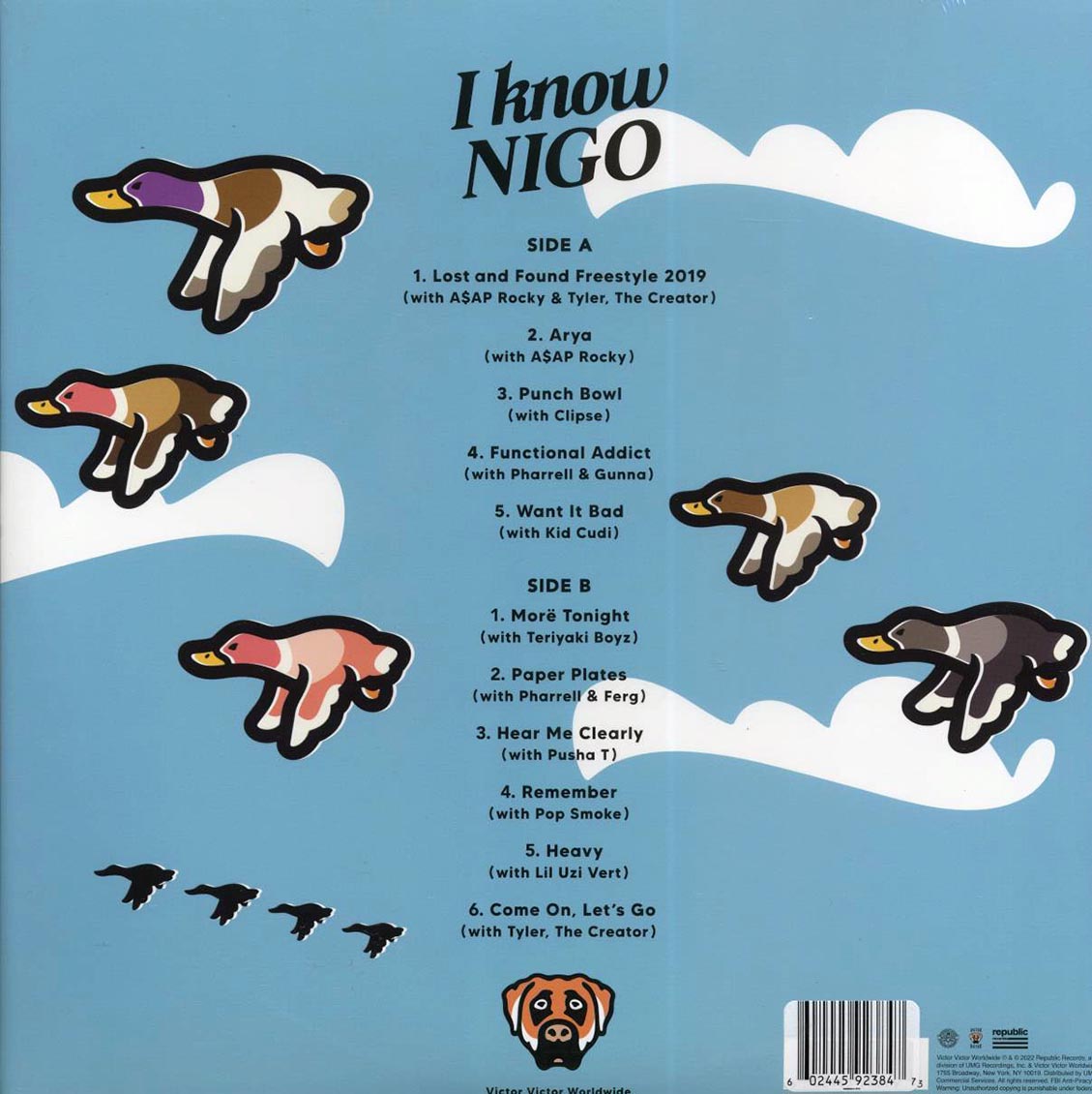Nigo - I Know Nigo (yellow vinyl) Vinyl Record