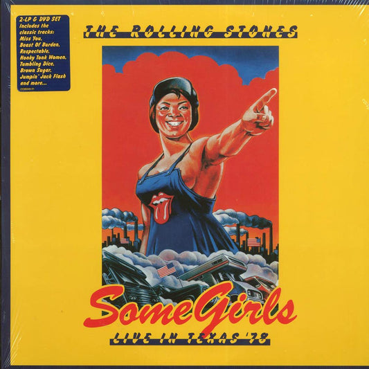 The Rolling Stones Some Girls: Live In Texas '78 2xLP incl. DVD Vinyl Record