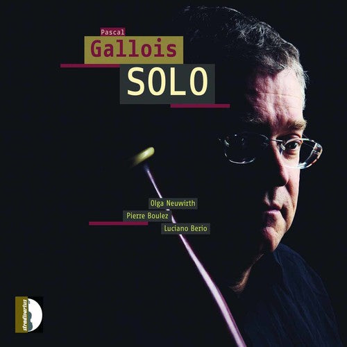 the album cover for Pascal Gallois - Solo [Digipak]