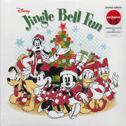Mickey Mouse, Goofy, Donald Duck, Ronald Crenshaw. Etc. - Disney Jingle Bell Fun (ltd. ed.) (red vinyl) Vinyl Record