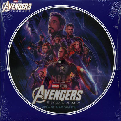 Alan Silverstri Avengers: Endgame Original Motion Picture Soundtrack diecut jacket picture disc Vinyl Record