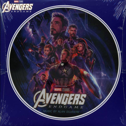 Alan Silverstri Avengers: Endgame Original Motion Picture Soundtrack diecut jacket picture disc Vinyl Record