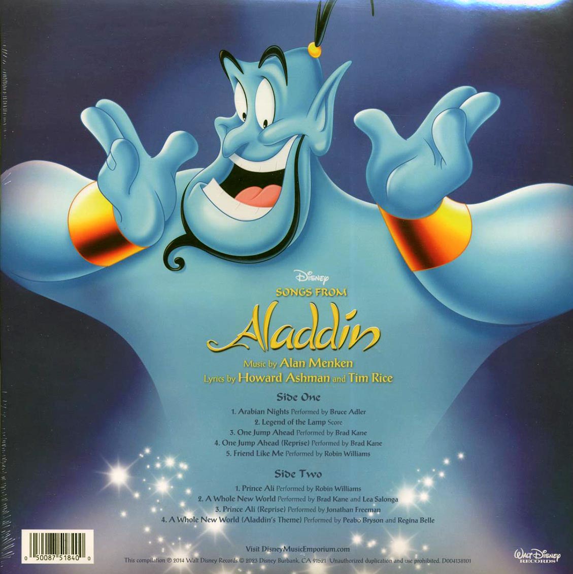 Various - Songs From Aladdin (violet vinyl) Vinyl Record