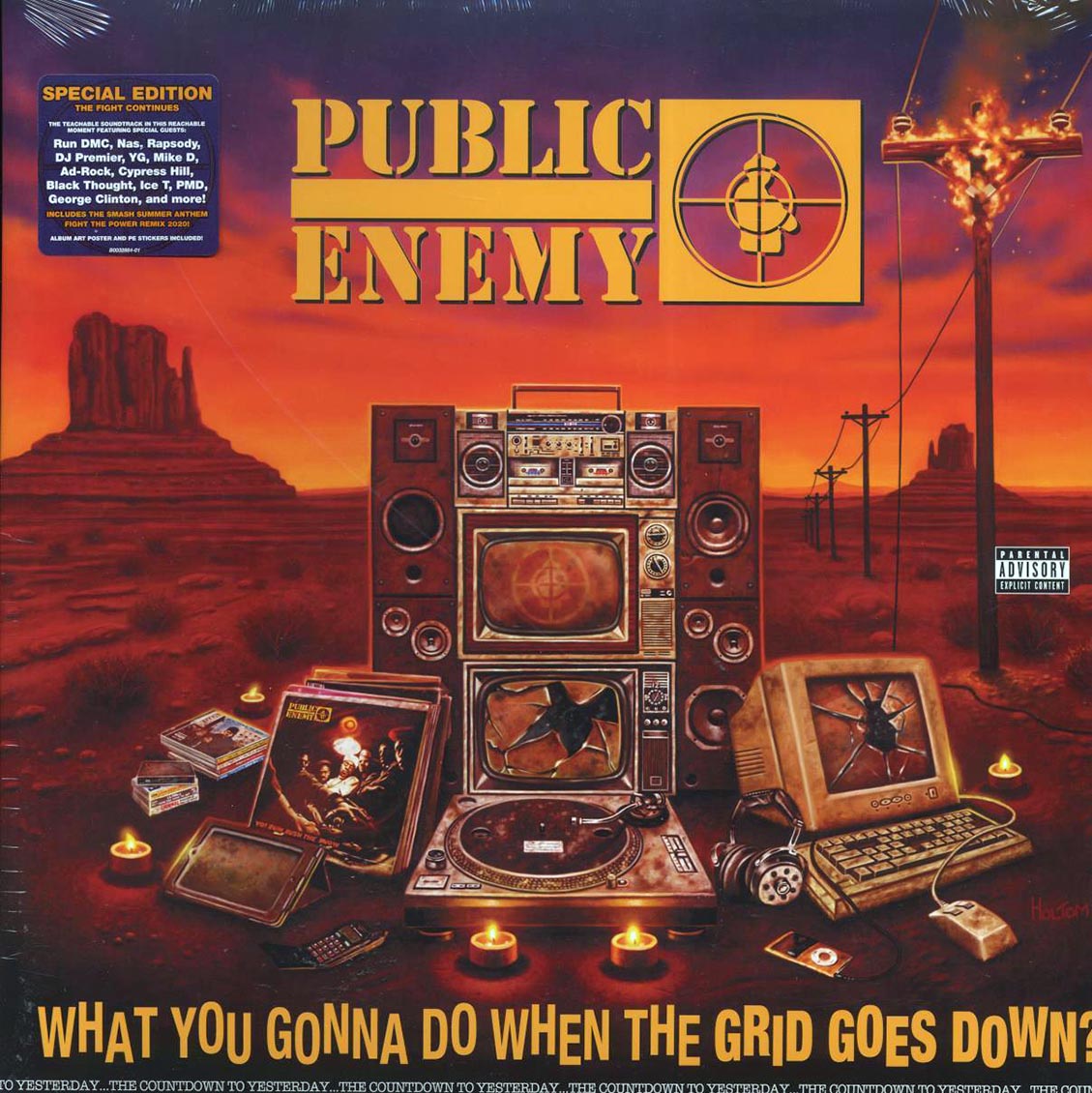 Public Enemy - What You Gonna Do When The Grid Goes Down? Vinyl Record