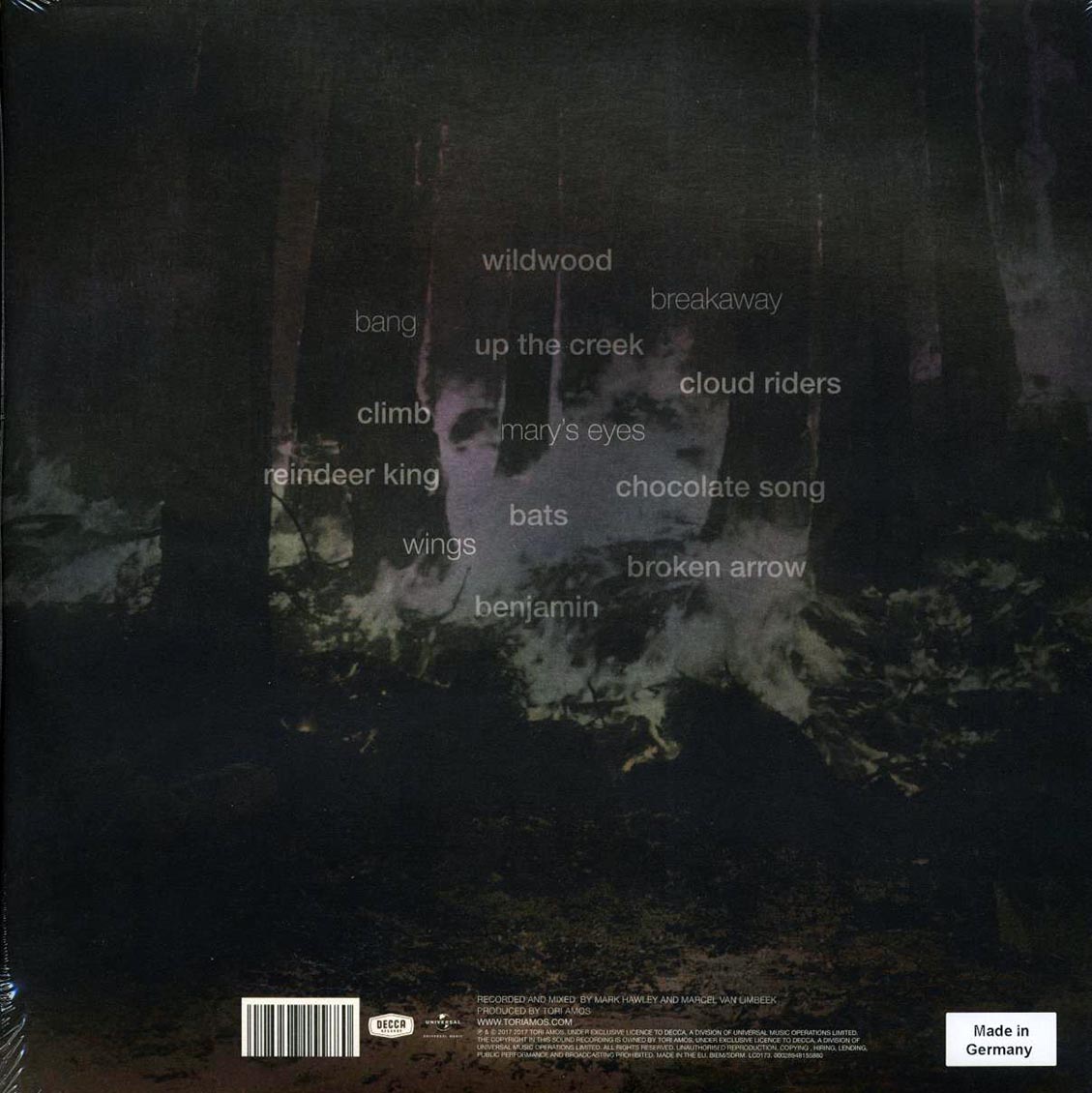 Tori Amos Native Invader 2xLP 180g Vinyl Record