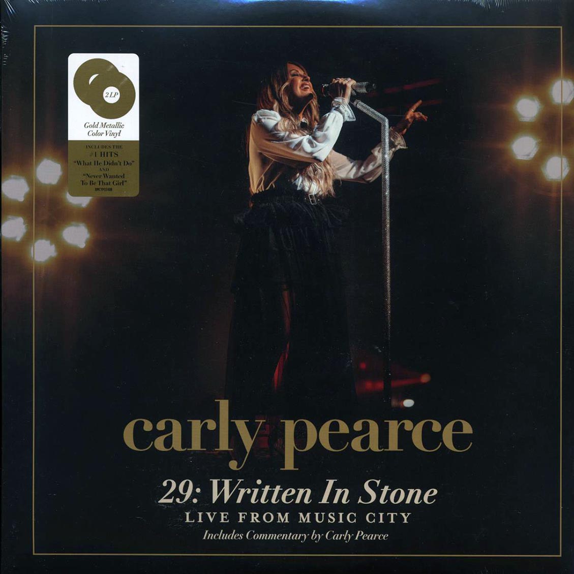 Carly Pearce - 29: Written In Stone, Live From Music City (2xLP) (gold vinyl) Vinyl Record