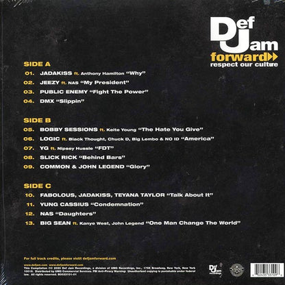 Logic Def Jam Forward Respect Our Culture Vinyl Record