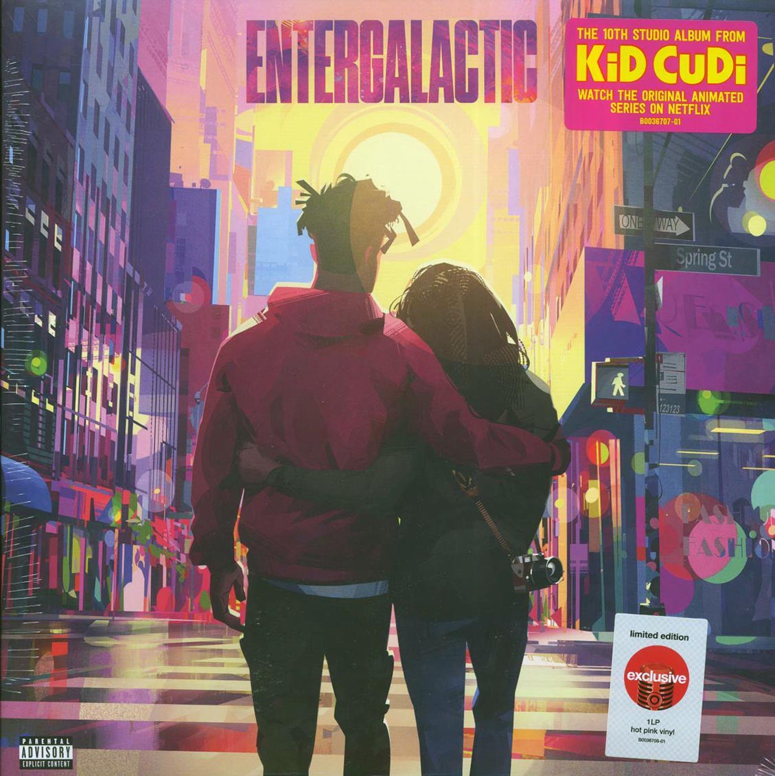 Kid Cudi - Entergalactic (ltd. ed.) (pink vinyl) Vinyl Record