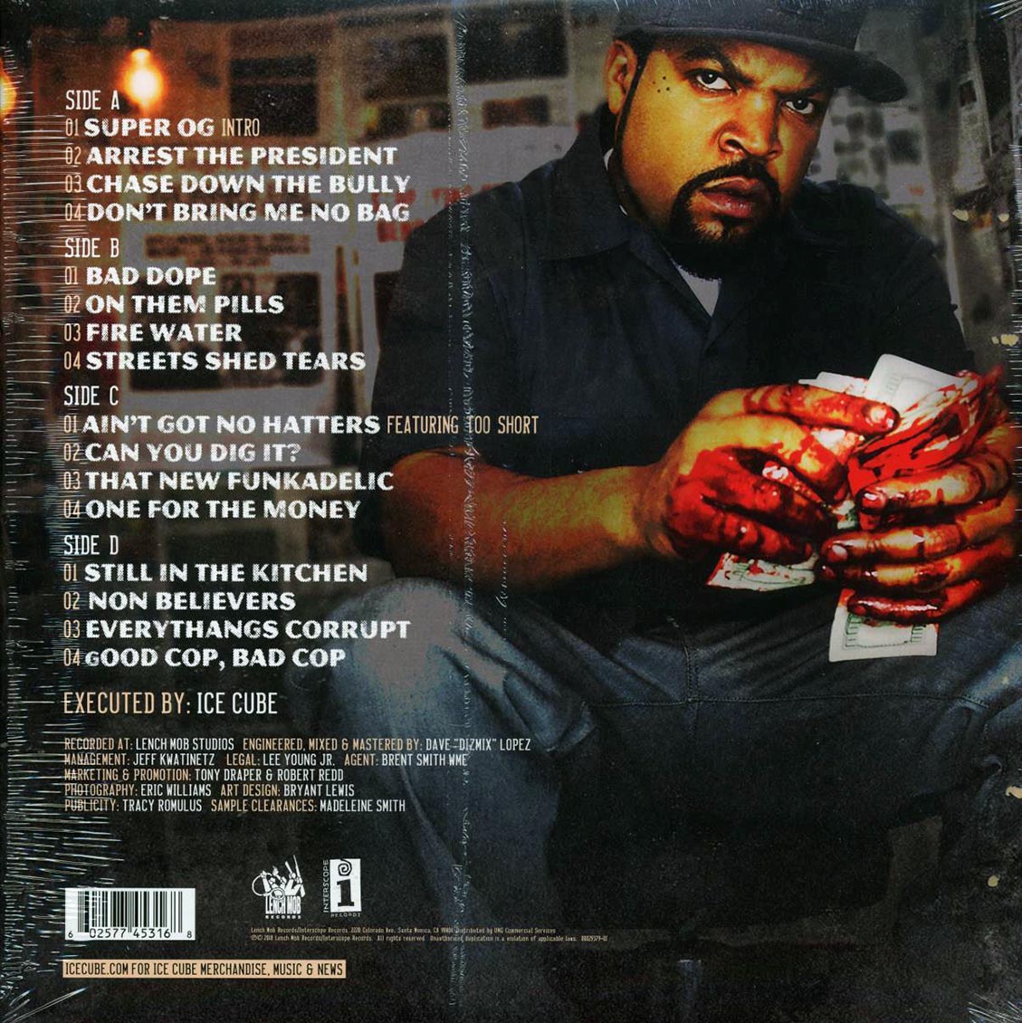 Ice Cube - Everythangs Corrupt (2019 PRESS) (2xLP) Vinyl Record