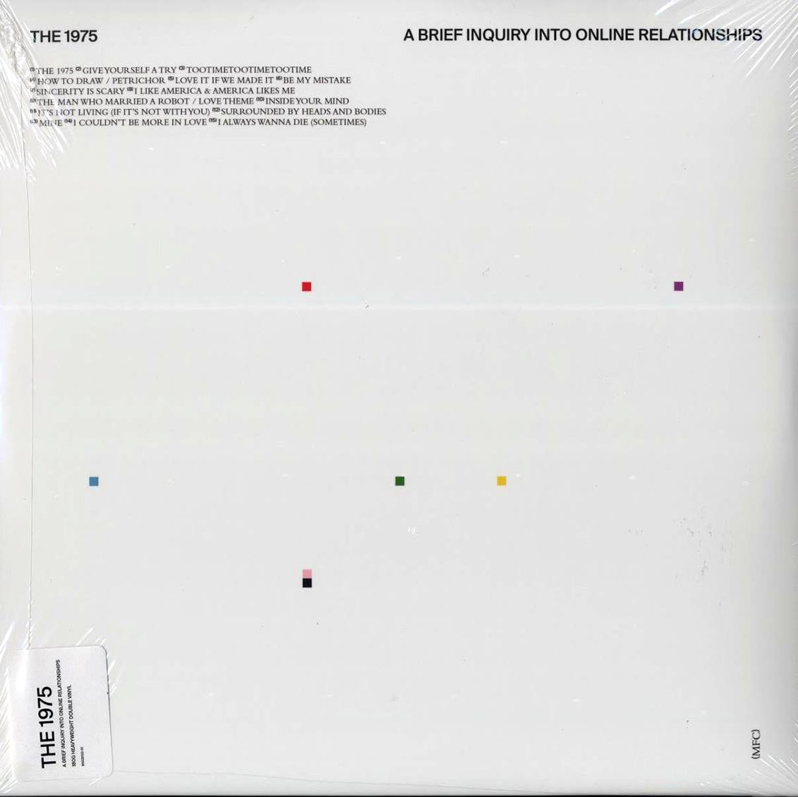The 1975 - A Brief Inquiry Into Online Relationships (2xLP) (180g) Vinyl Record