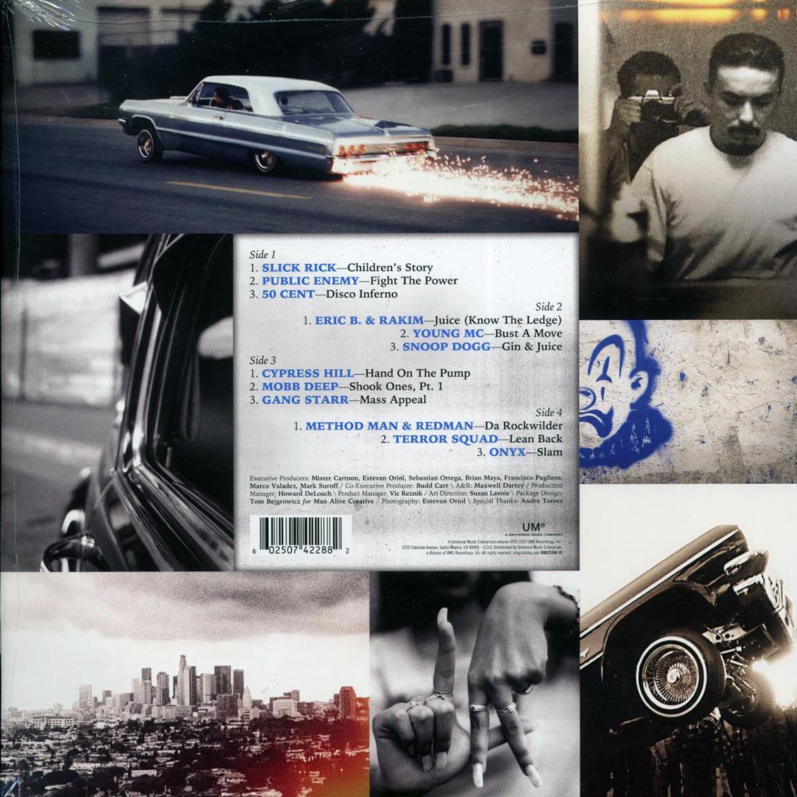 50 Cent, Slick Rick, Snoop Dogg, Cypress Hill, Mobb Deep, Public Enemy, Etc. - LA Originals: Original Motion Picture Soundtrack (2xLP) Vinyl Record