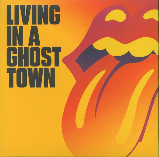 The Rolling Stones Living In A Ghost Town Single ltd. ed. 10" purple Vinyl Record