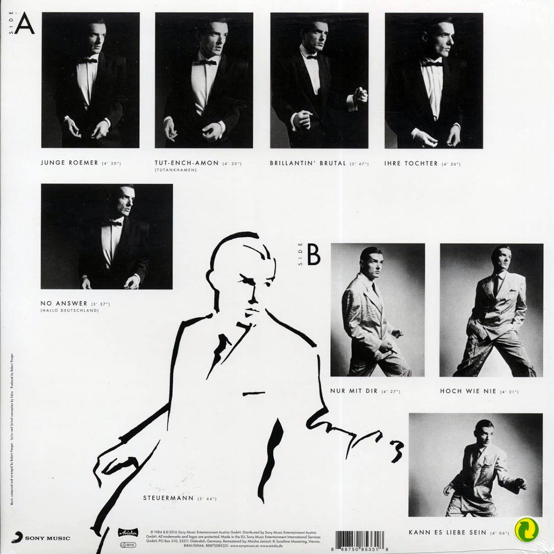 Falco - Junge Roemer (180g) Vinyl Record