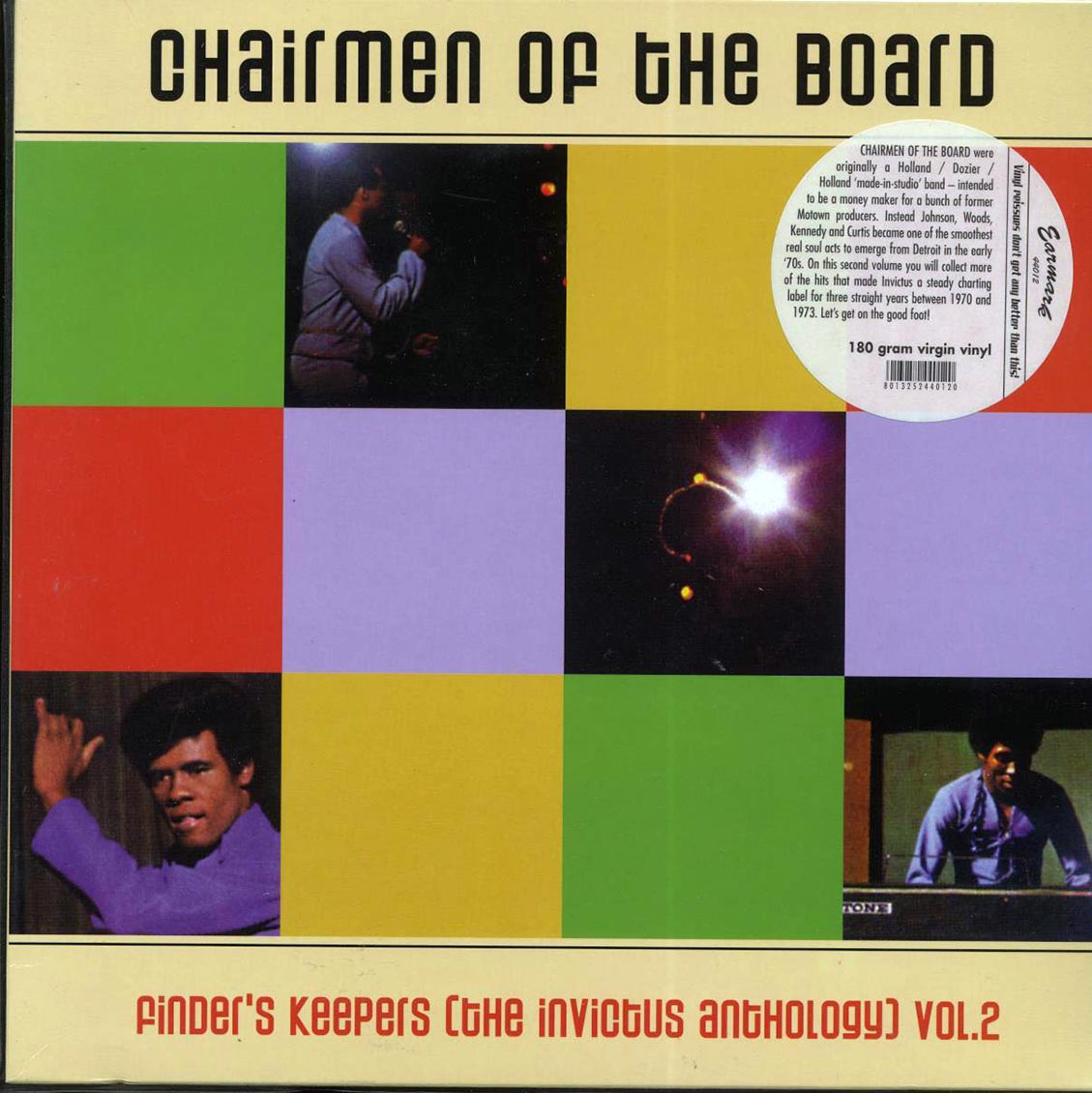 Chairmen Of The Board - Finders Keepers: The Invictus Anthology Volume 2 (2xLP) (180g) Vinyl Record