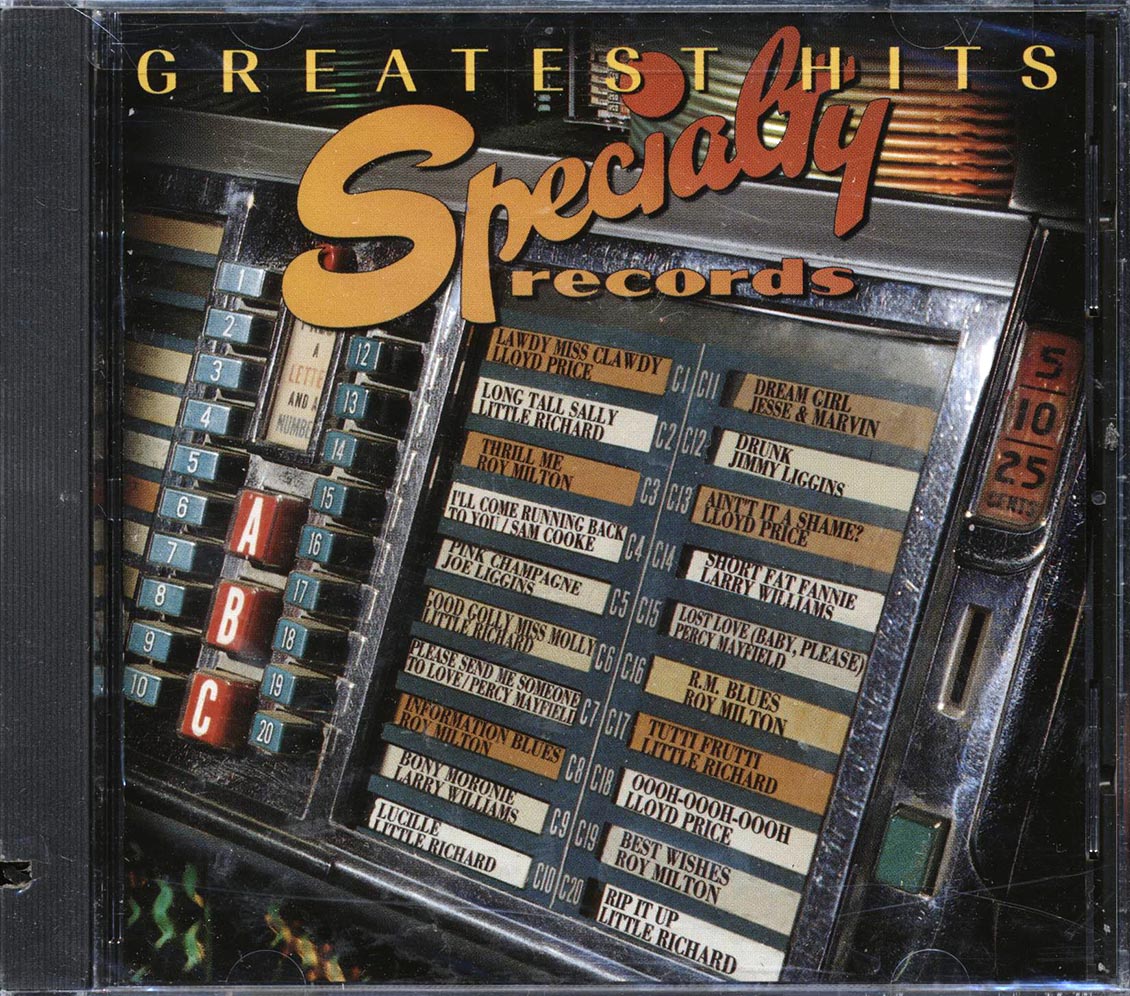 Sam Cooke, Little Richard, Roy Milton, Etc. - Specialty Records Greatest Hits (20 tracks) (marked/ltd stock) Music CD