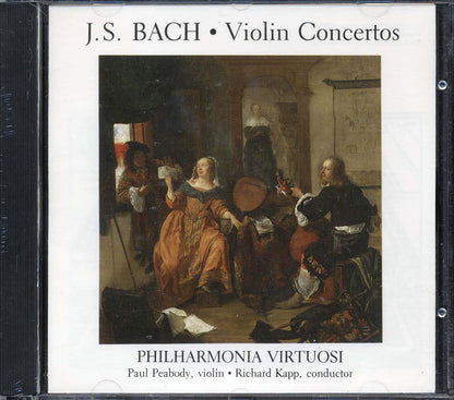 Johann Sebastian Bach, Violin Concertos - Philharmonia Virtuosi Music CD