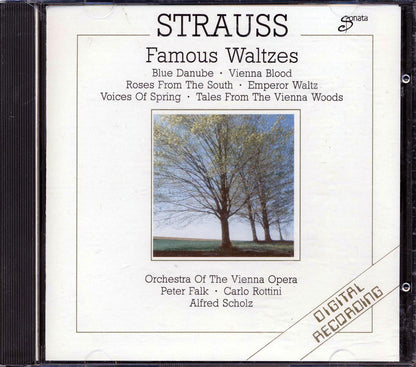 Orchester Der Wiener Oper, Johann Strauss - Die Schonsten Wiener Walzer Music CD